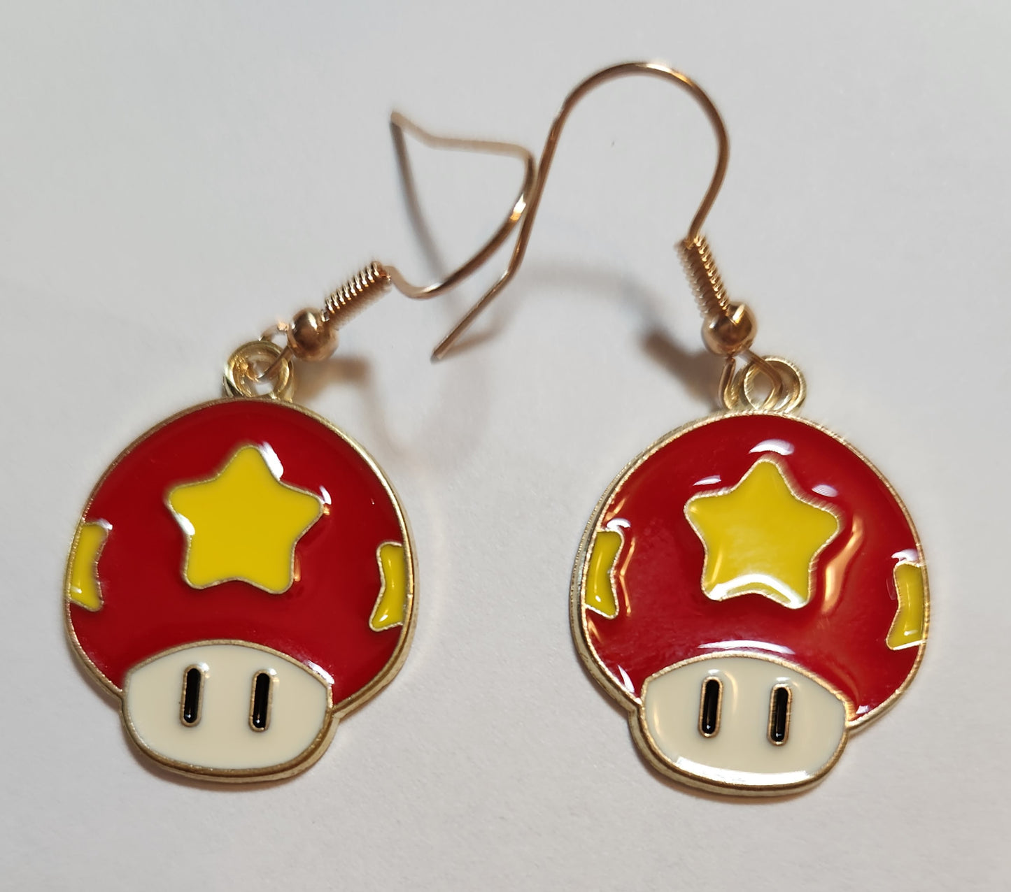 Power up Toad earrings