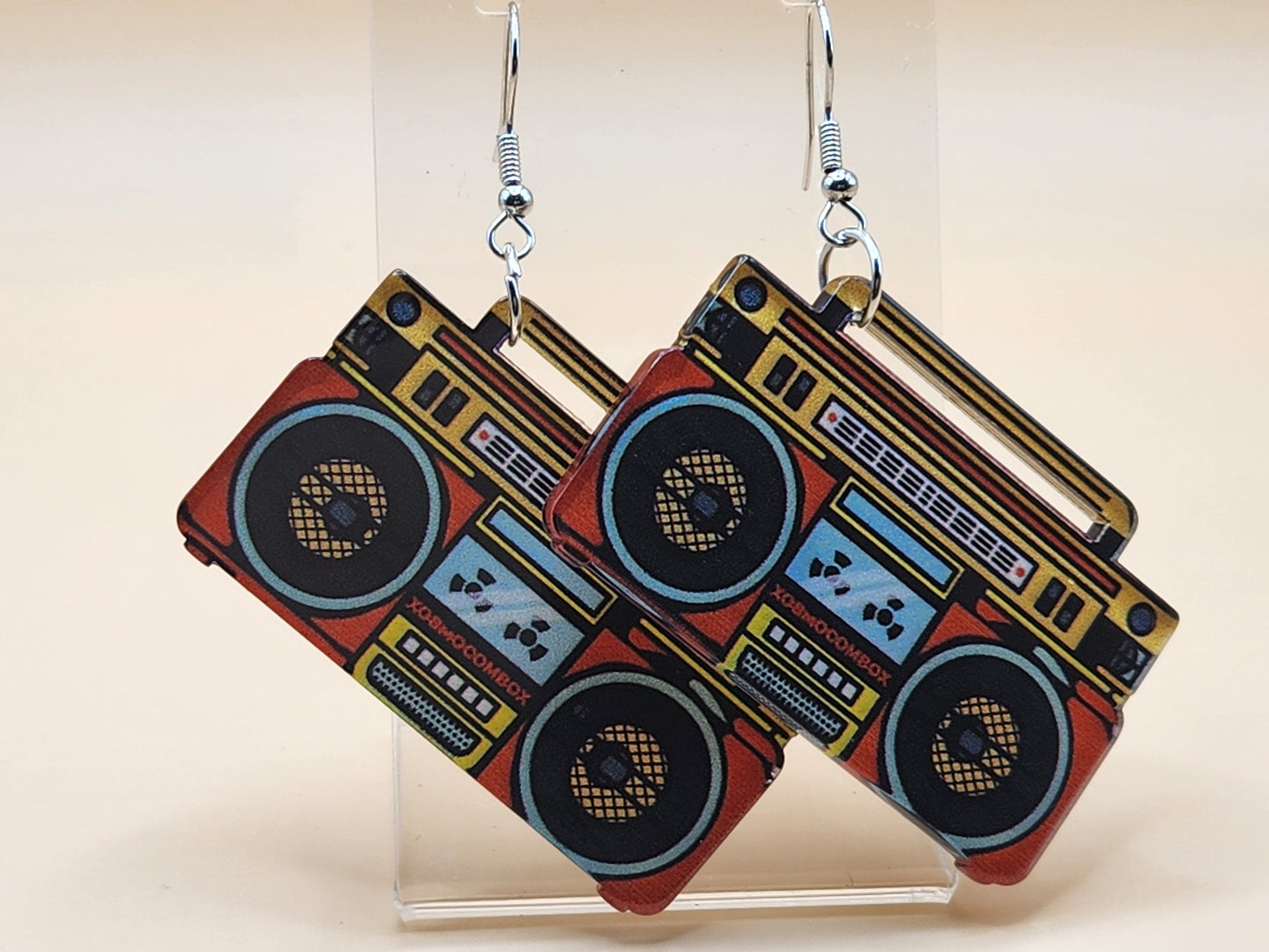 80's Boombox earrings