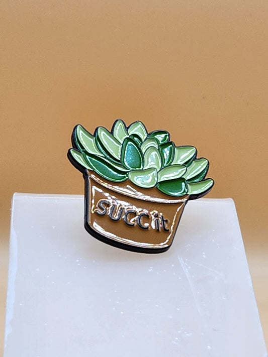 Succ it succulent pin